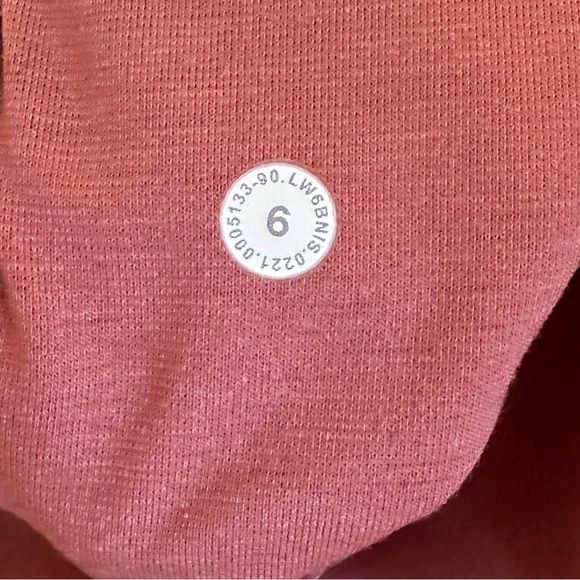 Lululemon Align High Rise Pant Pink Camo Capri 23" Leggings Size 6 - Picture 6 of 8